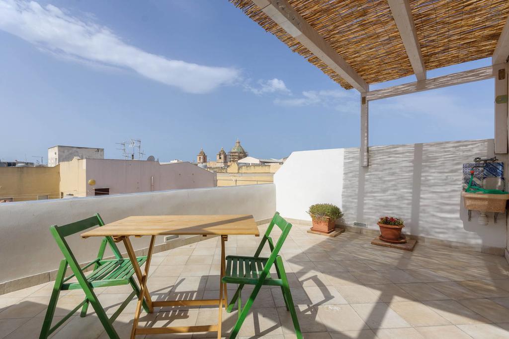 Apartamento Le Casuzze Di Trapani Vista Mare Habitación foto